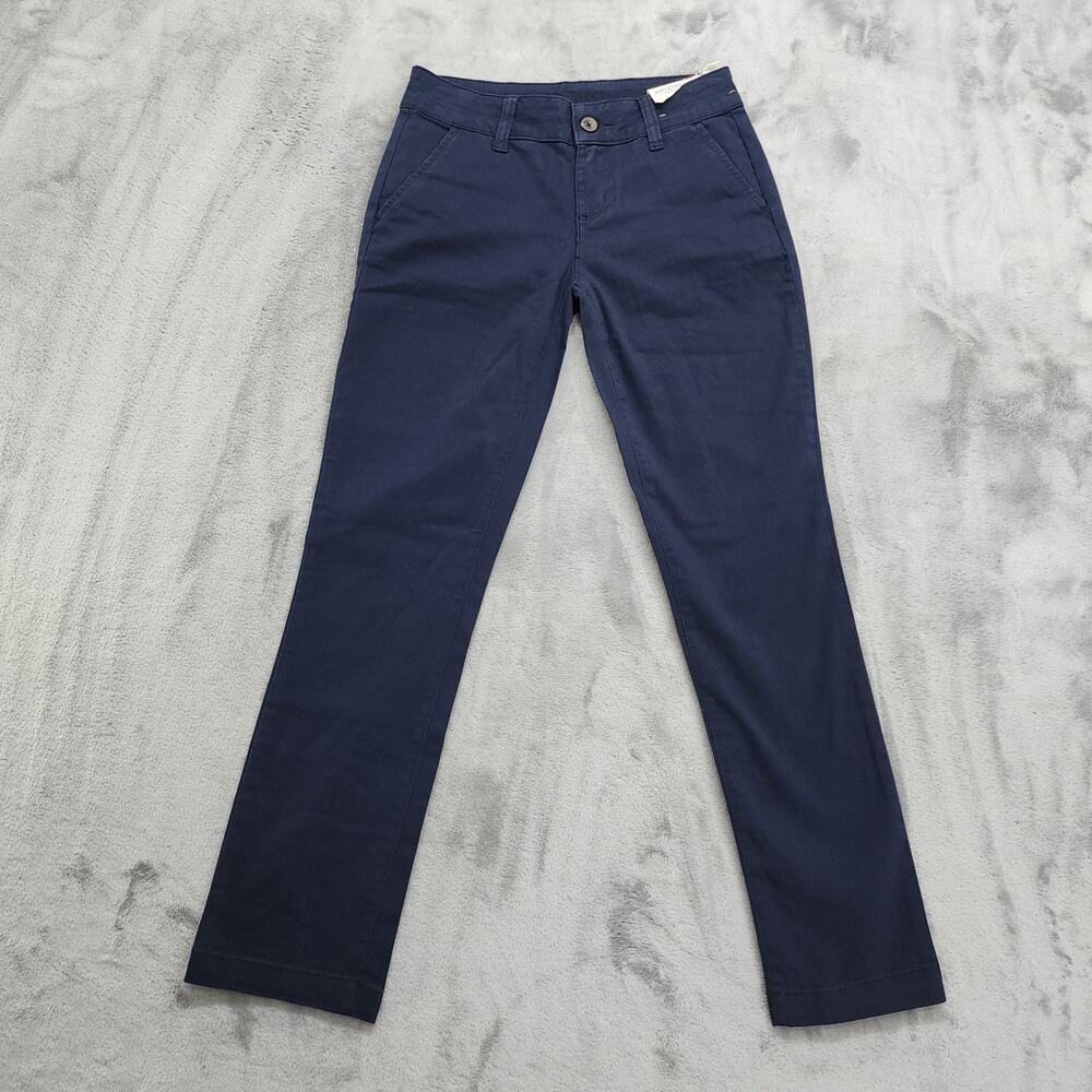 NEW Arizona Jean Co Womens 3 SHORT Juniors Navy Blue Schoolgirl‎ Straight Khaki